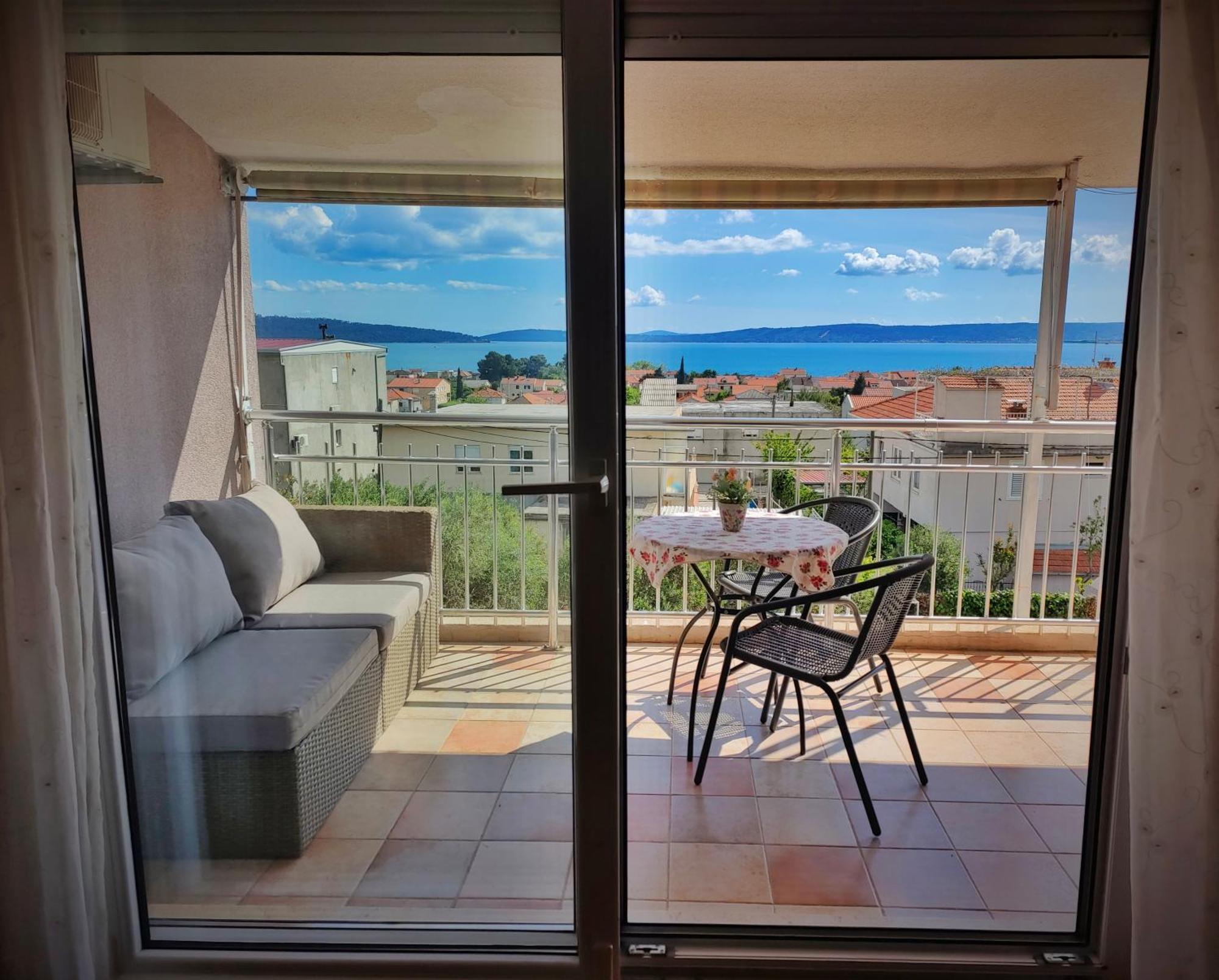 Top View Kaštela Extérieur photo